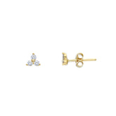 Boucle d'oreille en or 18 carats